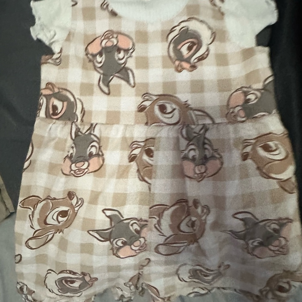 Disney Baby Cream Romper
